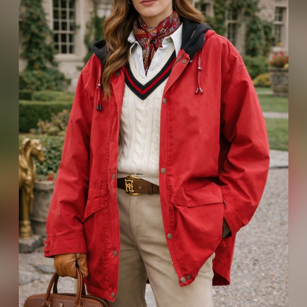 Fen-nelli Sport Classic Red Barn Jacket